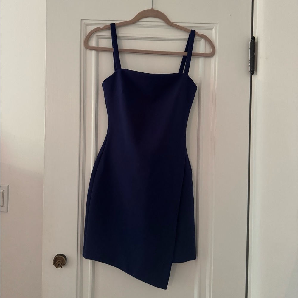 Likely Haven Asymmetric Mini Cocktail Dress | Size 0